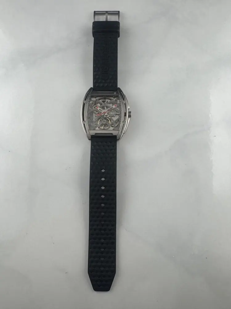 Thumbnail: CIGA Design Skeleton Z Series Titanium Mechanical Watch 2 Straps Box Papers