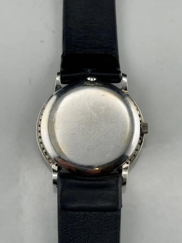 Thumbnail: Longines 14k White Gold Diamond Ladies Vintage 1960's Hand Wind Watch RA654