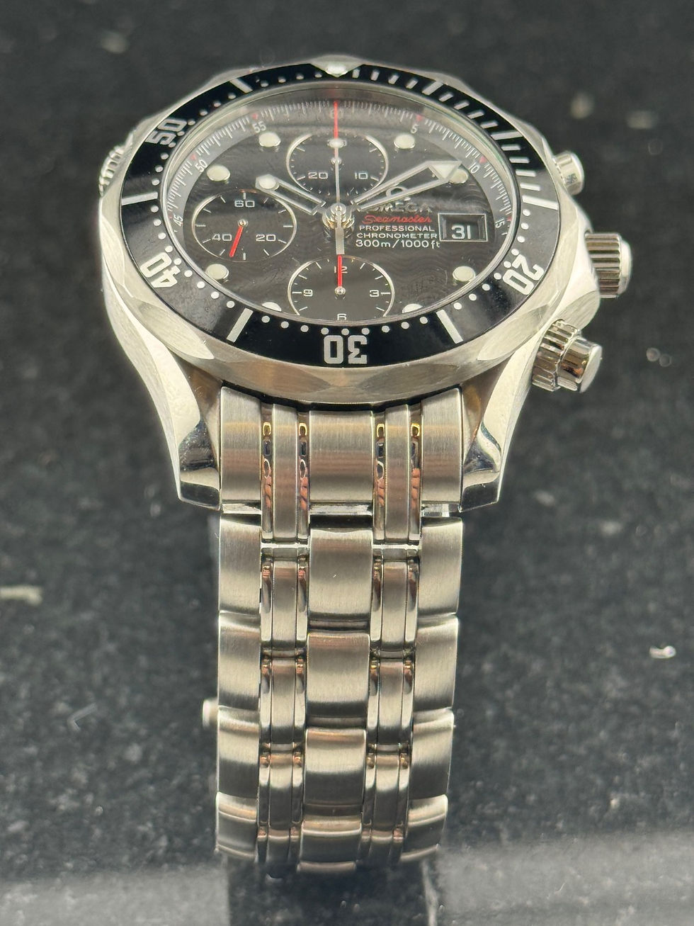 Thumbnail: Omega Seamaster Diver 300M Automatic Chronograph Men's Watch 213.30.42.40.01.001