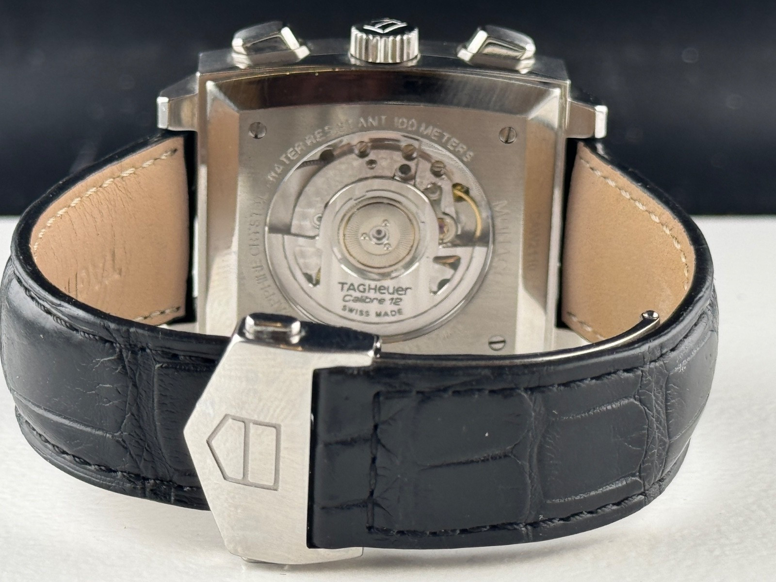 TAG Heuer Monaco Calibre 12 Automatic 39mm CAW2110 Box Papers US Seller, view 7