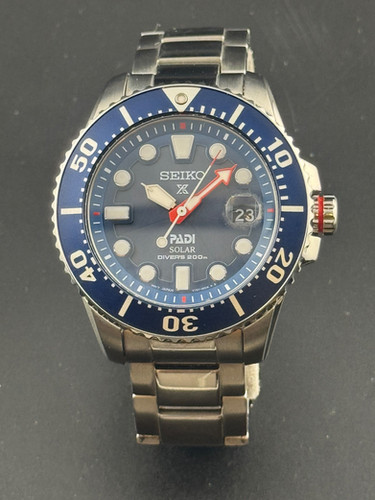 Seiko Prospex Professional Diver PADI V157-0BT0 Solar Blue Dial US
