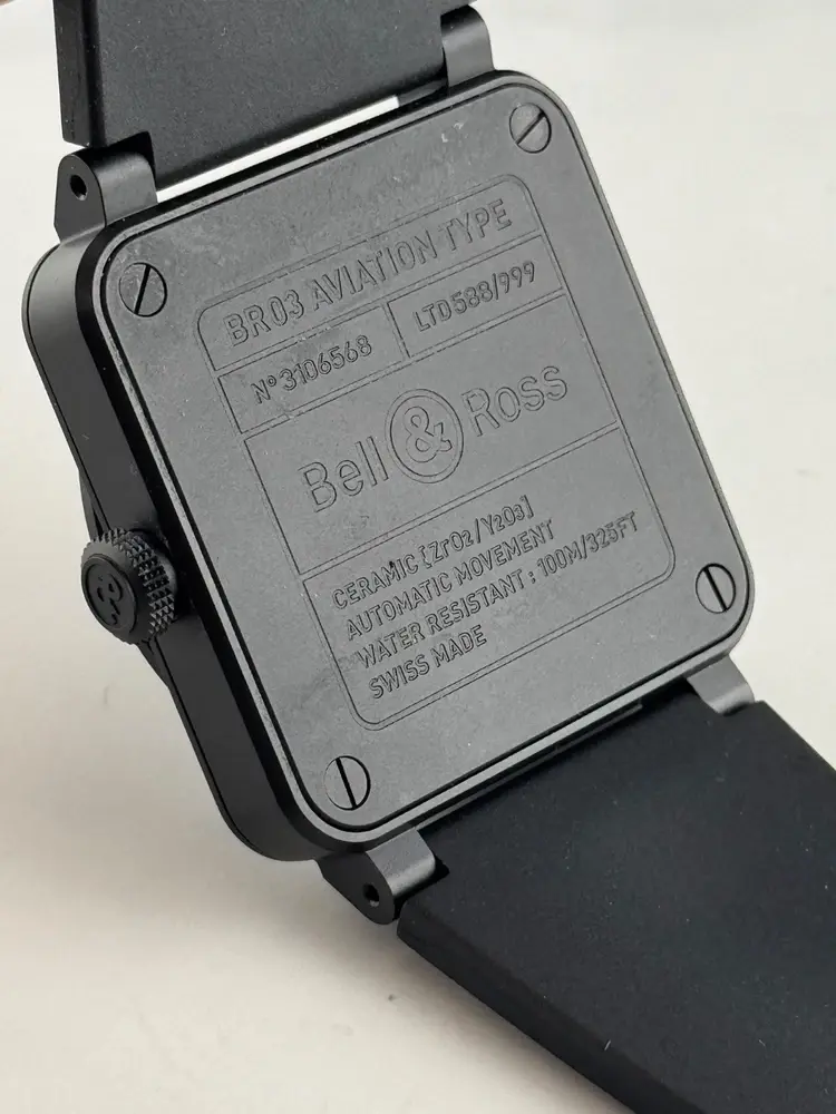 Thumbnail: Bell & Ross Aviation BR-03 Horizon Limited Edition 42mm Automatic Only 999 Made