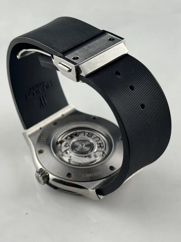 Thumbnail: Hublot Classic Fusion 45mm Black Dial Titanium Full Set Excellent 511.NX.1171.RX