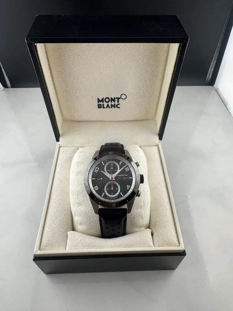 Thumbnail: Montblanc Timewalker 7424 Automatic 43mm Chronograph Excellent w. Box From CA