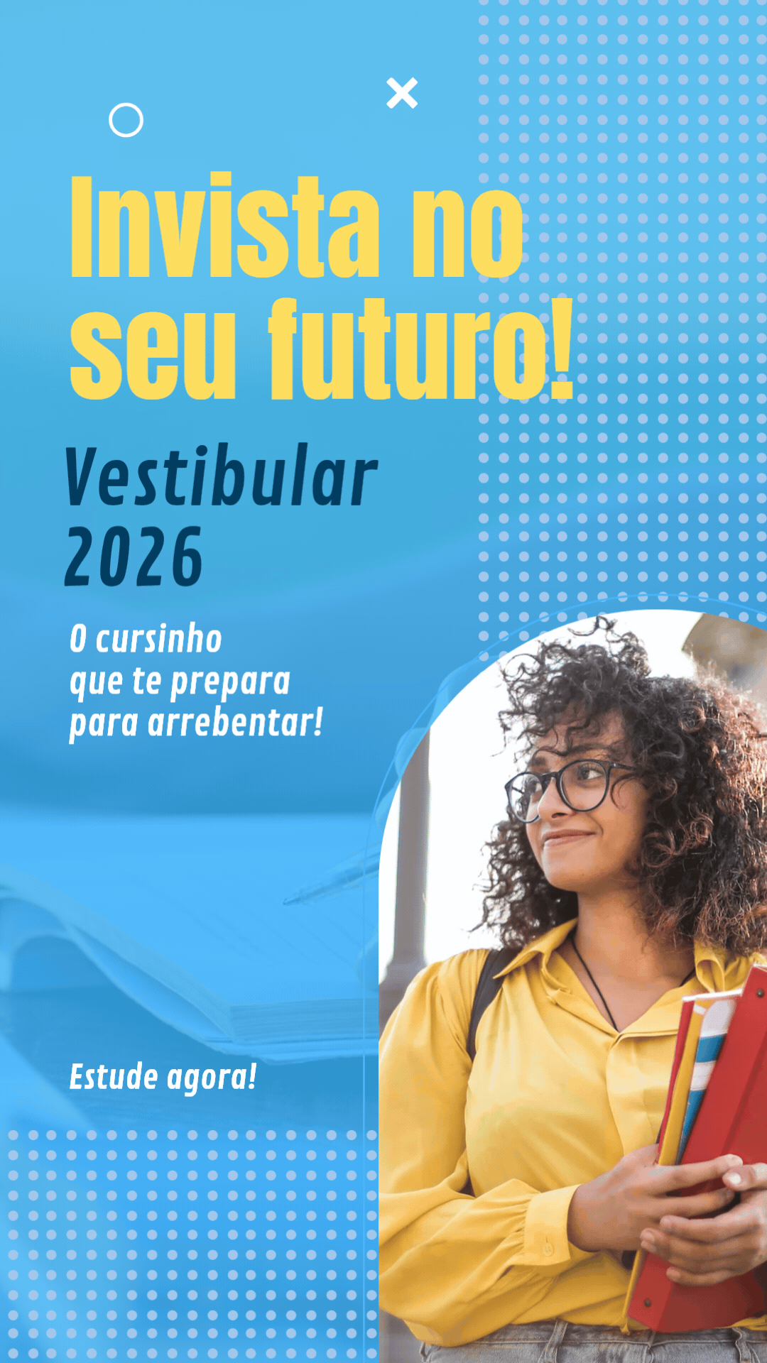 O cursinho que te prepara para arrebentar no vestibular..gif