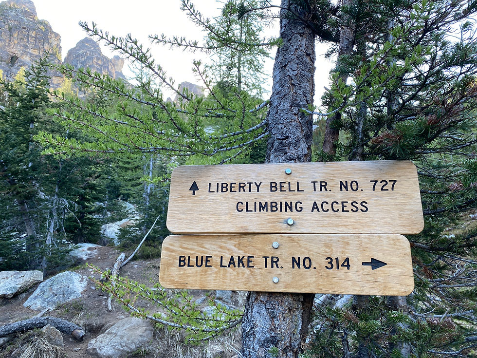 Trail signs