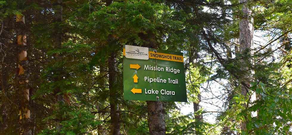 Trail sign