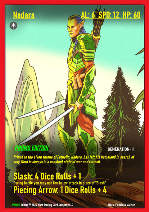 Ward Creature Card Promo Nadara 