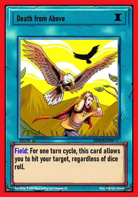 Ward tcg magic card of Death from Above