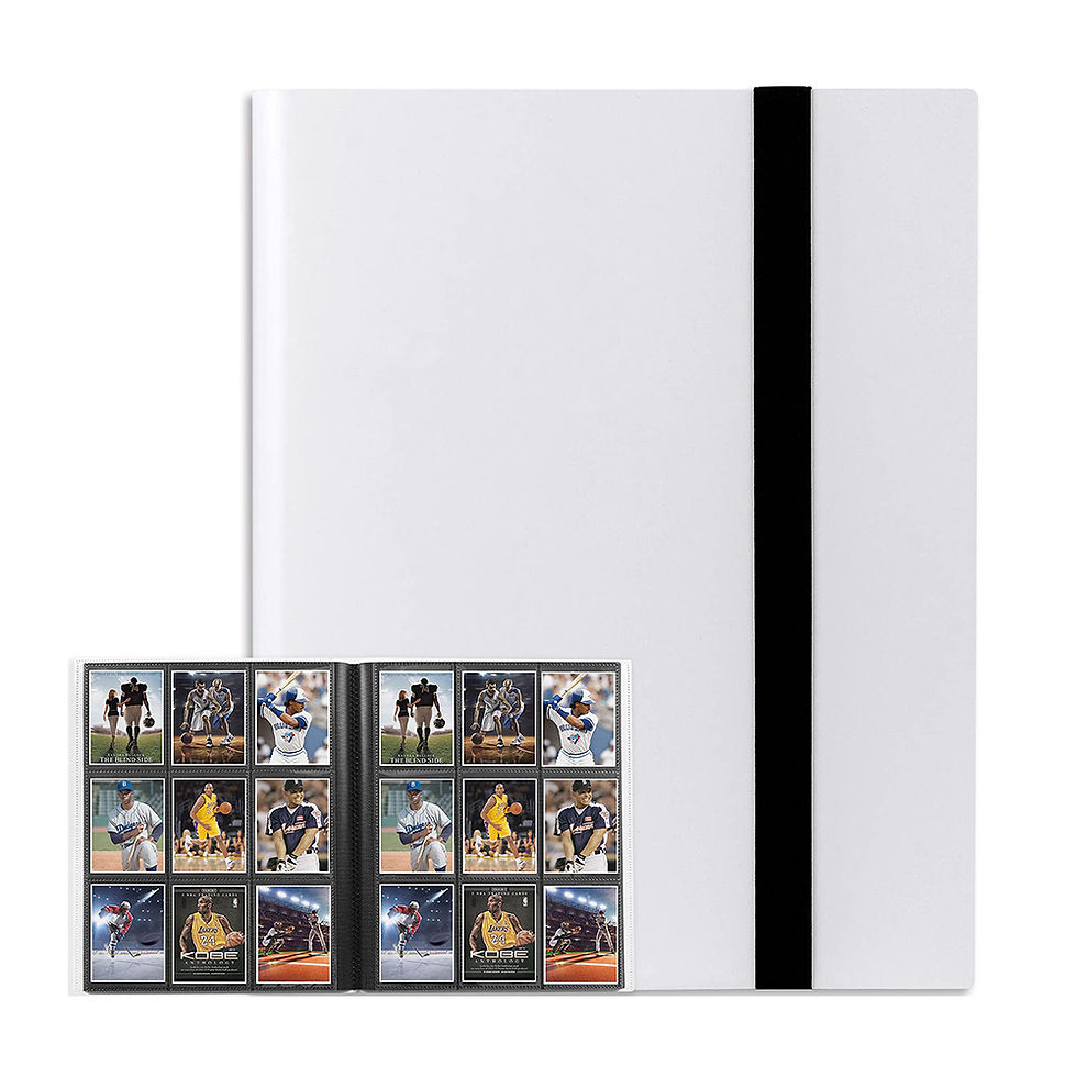 Leather Trading Card Binder Ward