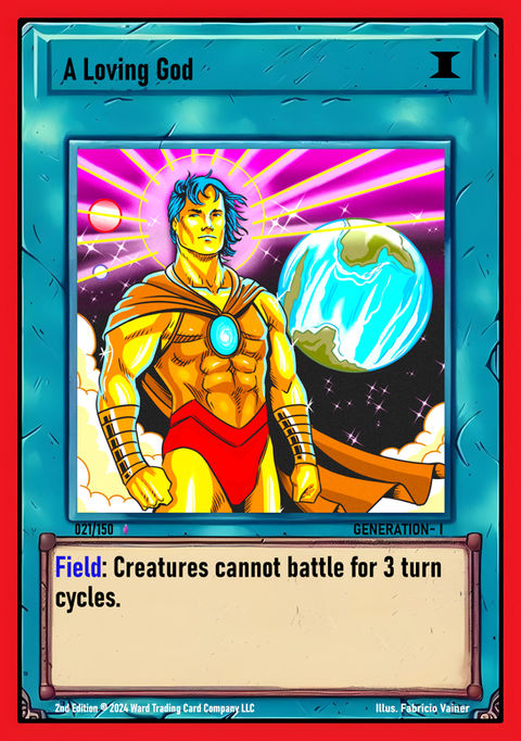 Ward tcg magic card of A Loving God
