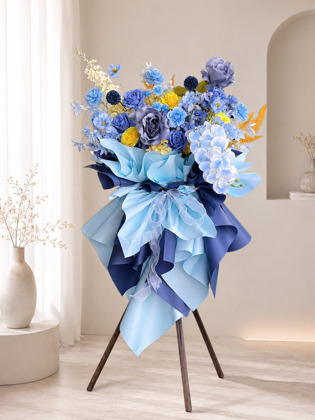 Royal Blue Opening Stand