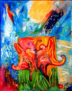 Butterfly in Doorway