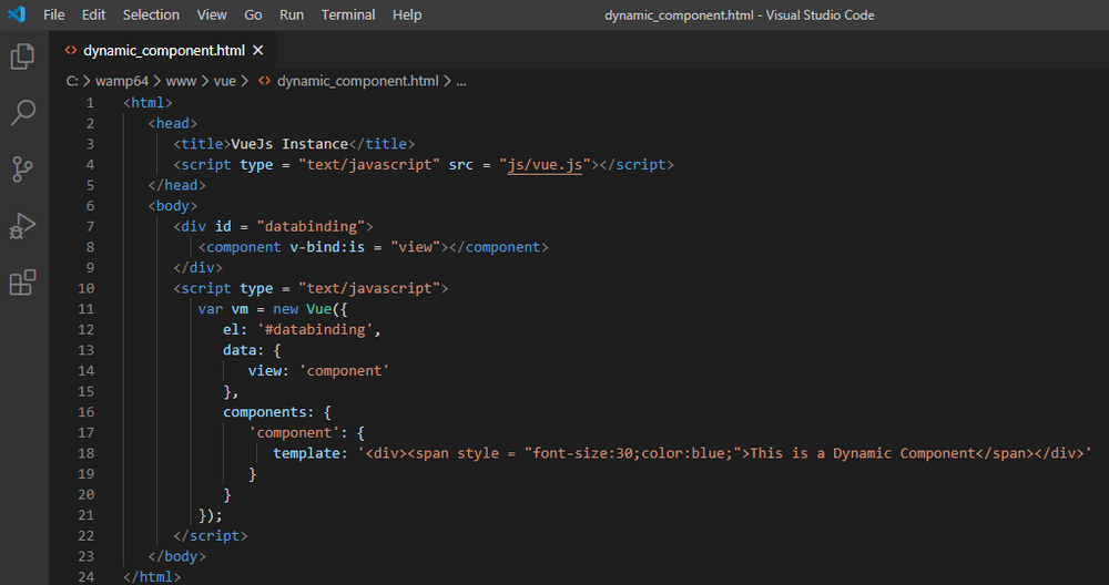 Vue.js Components and Computed Properties