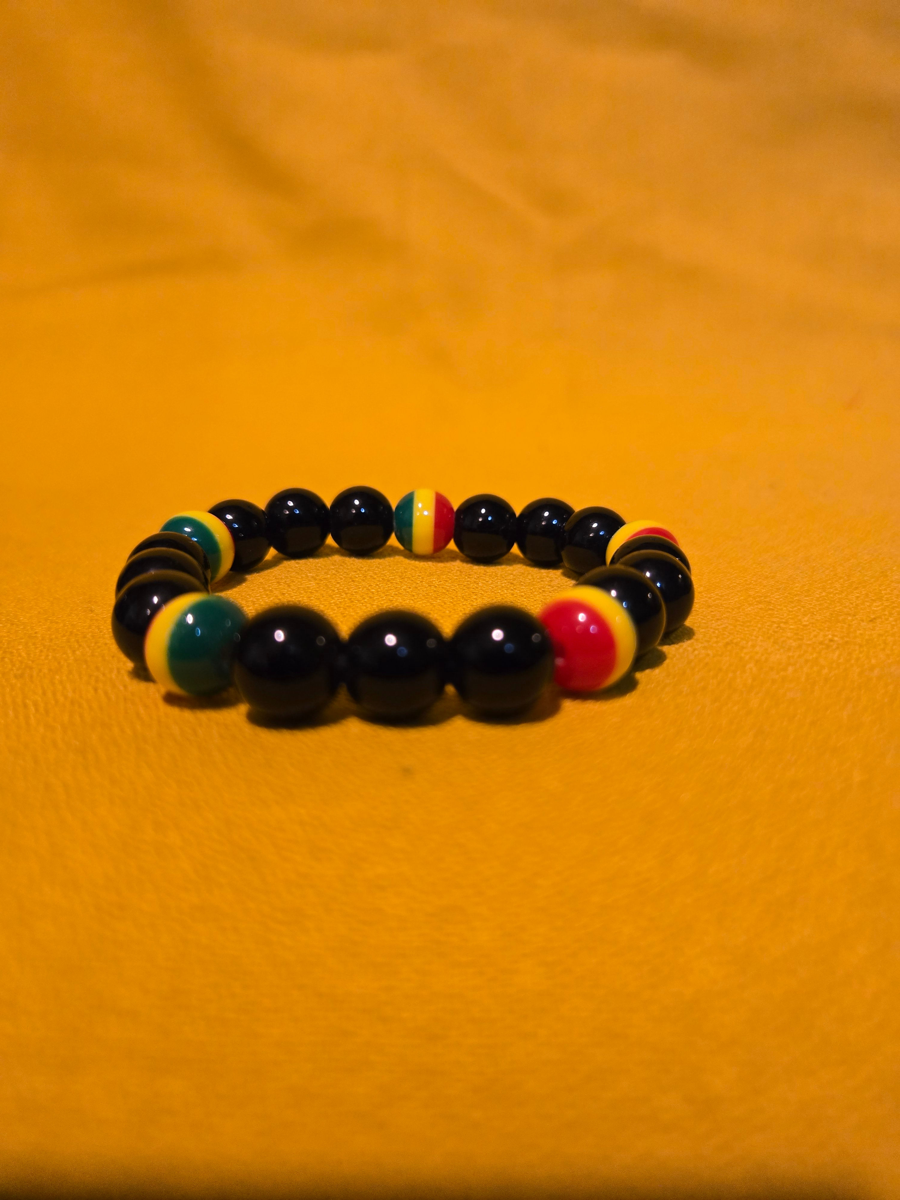 Large bead bracelet