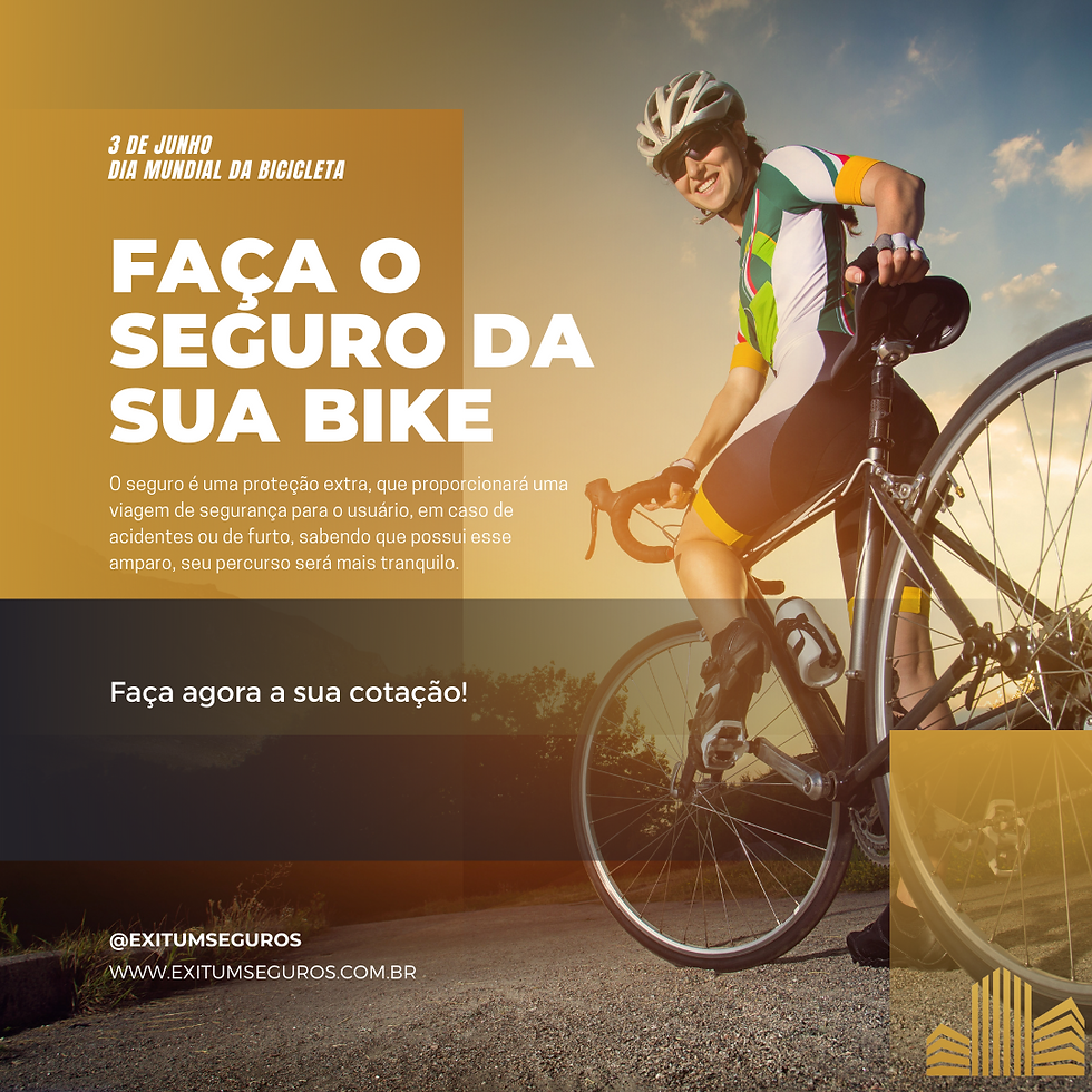03 de Junho: Dia Mundial da Bicicleta!