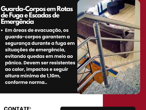 Guarda-Corpos em Rotas de Fuga