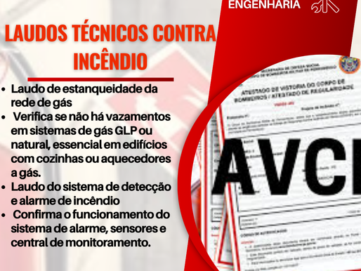 Laudo de estanqueidade da rede de gás