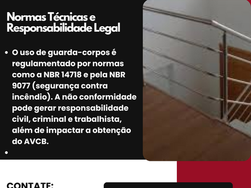 Normas Técnicas e Responsabilidade Legal