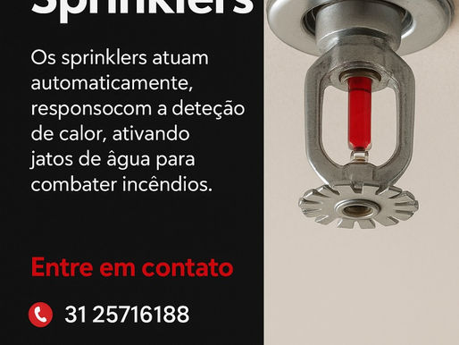 Funcionamento AutomáticoSprinklers