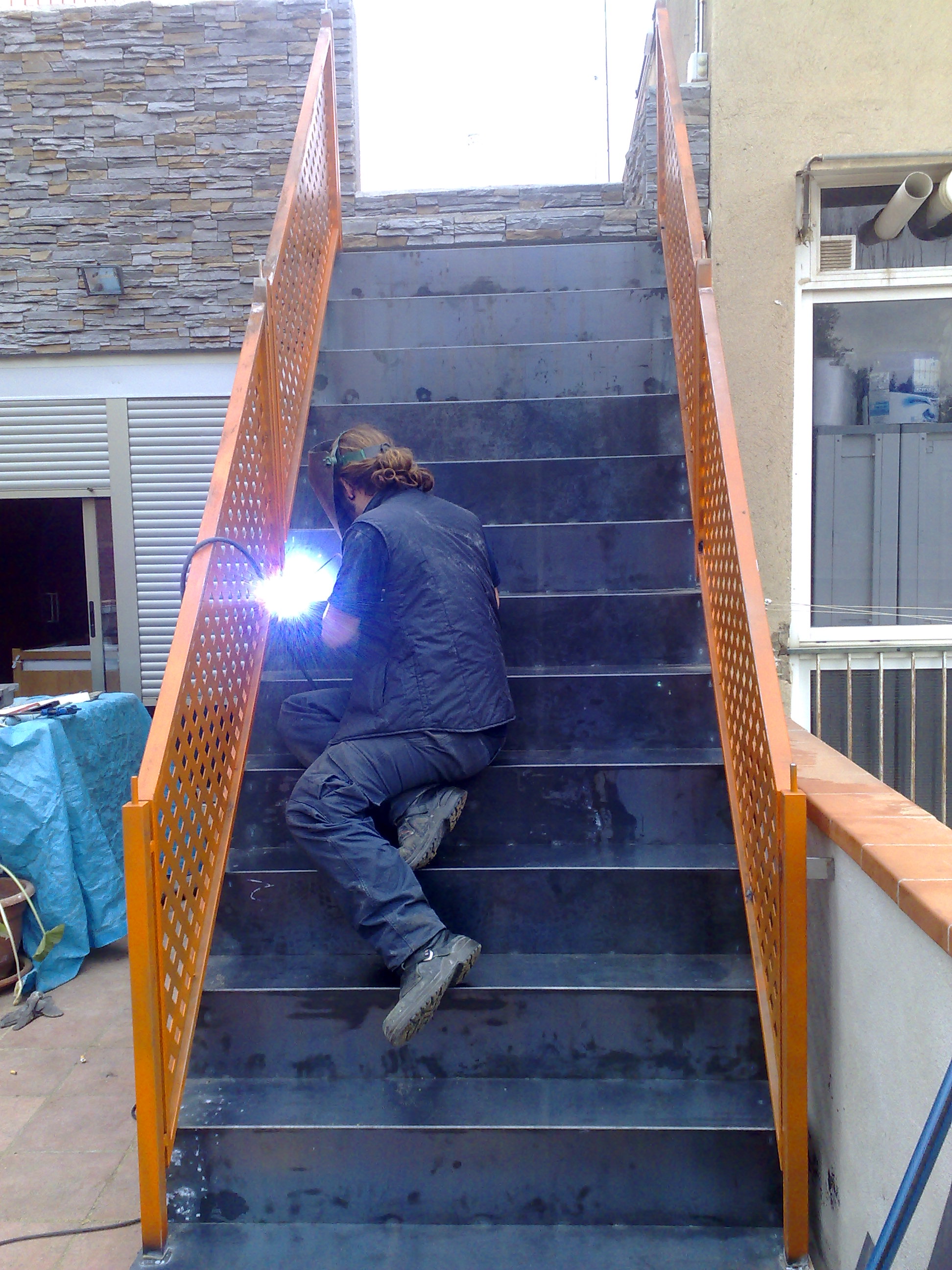 escalera chapa