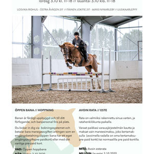 ÖPPEN BANA / AVOIN RATA 3.10