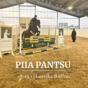 Piia Pantsus hoppträningar 18-19.1
