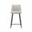 Thumbnail: Ellie Counter Stool - Light Grey Leather