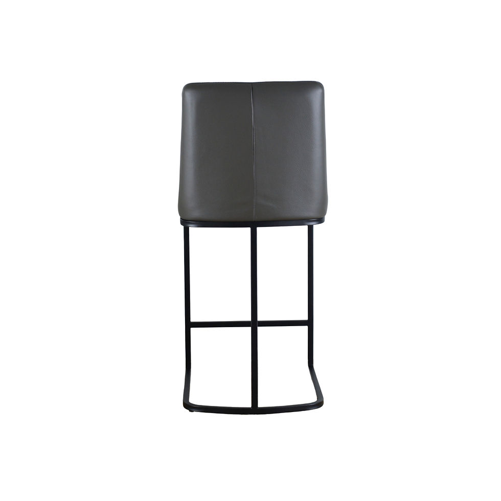 Thumbnail: Sophie Counter Stool - Grey Leather