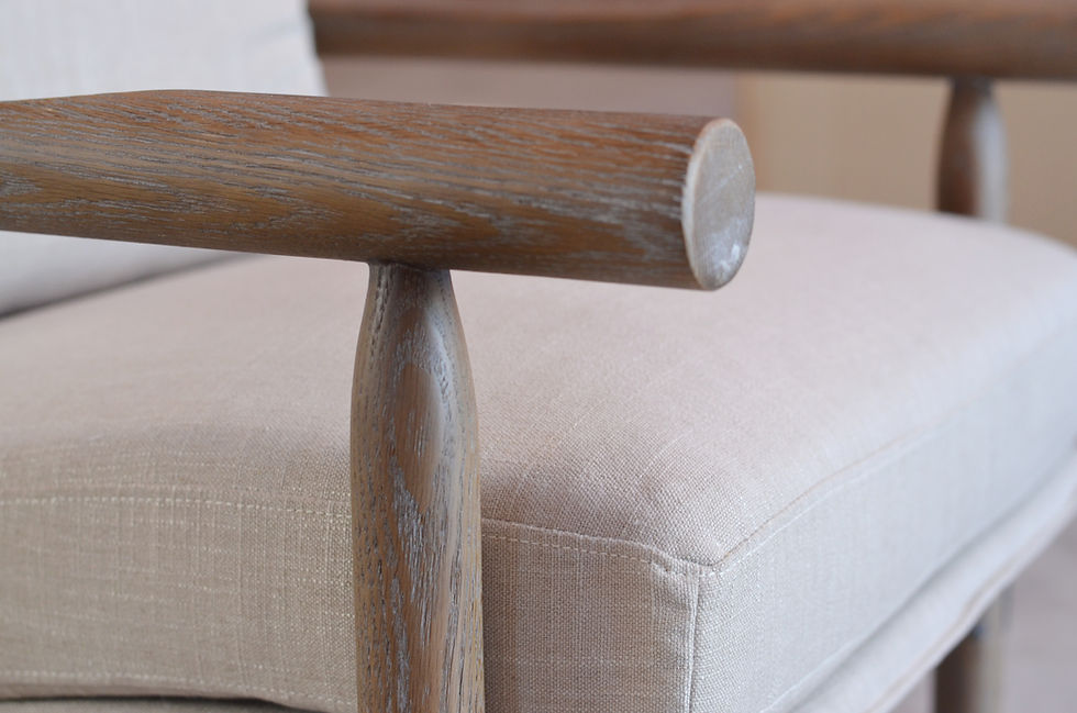 Thumbnail: Alexander Arm Chair - Ash/Antique White