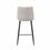 Thumbnail: Ellie Counter Stool - Light Grey Leather