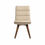 Thumbnail: Parker Dining Chair - Beige Leather