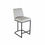 Thumbnail: Sophie Counter Stool - Light Grey Leather