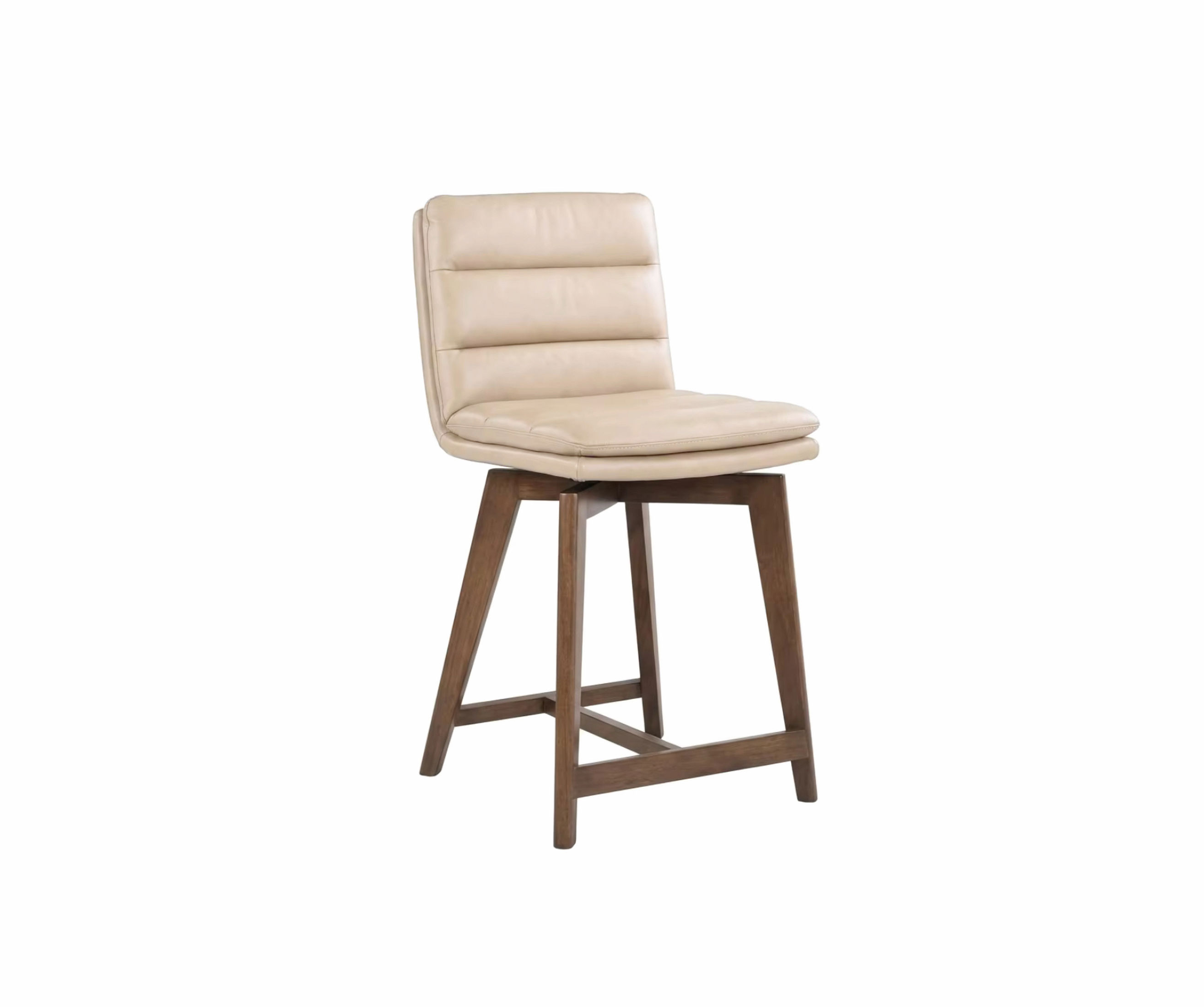 Parker Counter Stool - Beige Leather