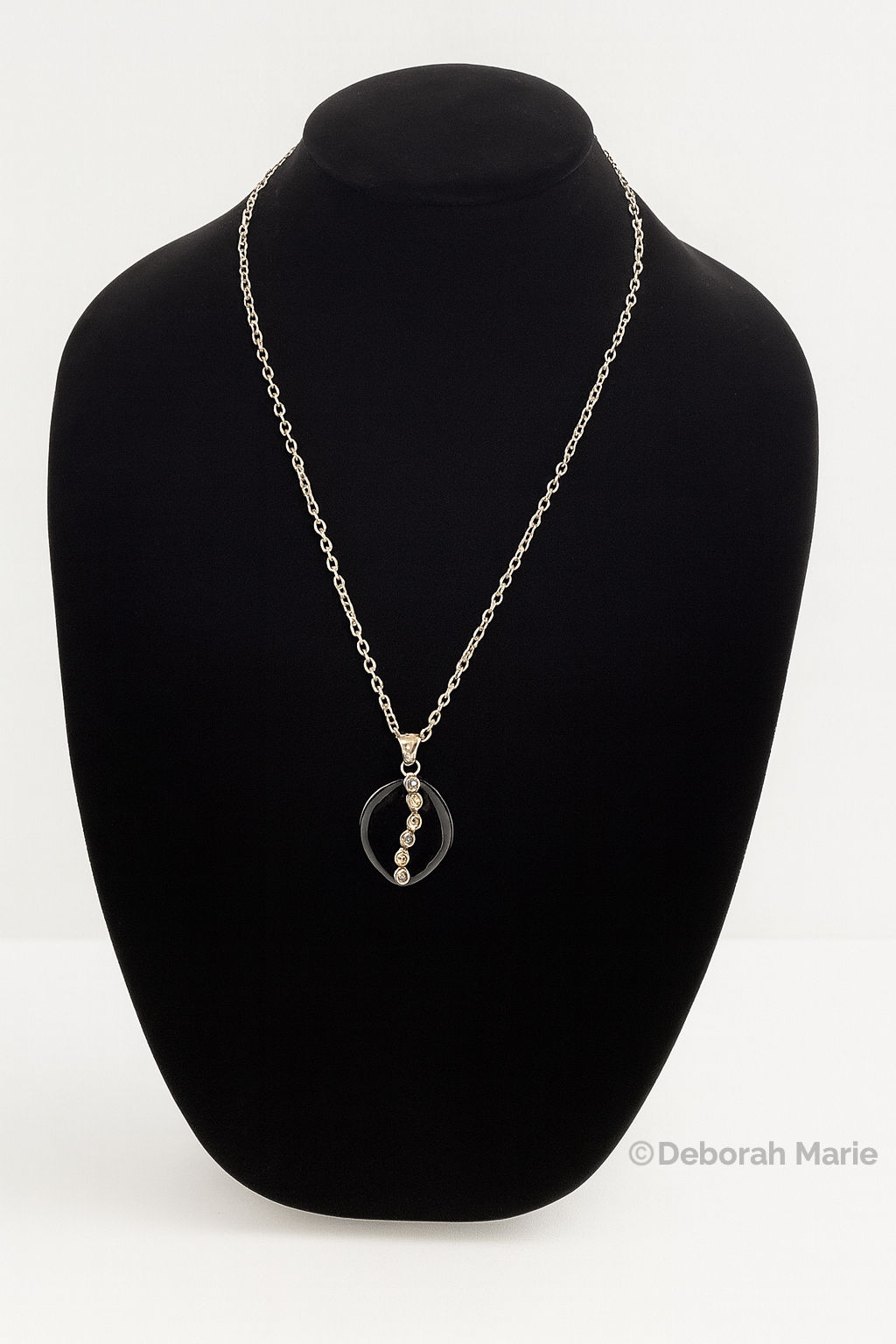 Sterling Silver with Black Onyx 