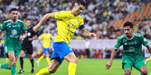 Imagem para o post do da vitória do time do Cristiano Ronaldo (Al-Nassr) sobre o Al-Ahli na Liga dos Campeões da Ásia