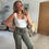 Thumbnail: Soft Touch KHAKI Trousers 