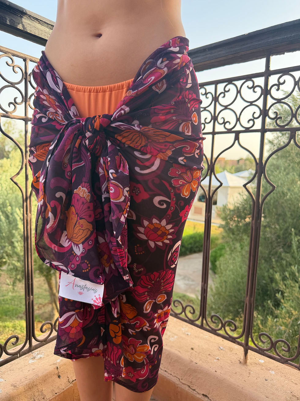 Thumbnail: BERRY FIZZ 💜 Muse Of Marbella Sarong
