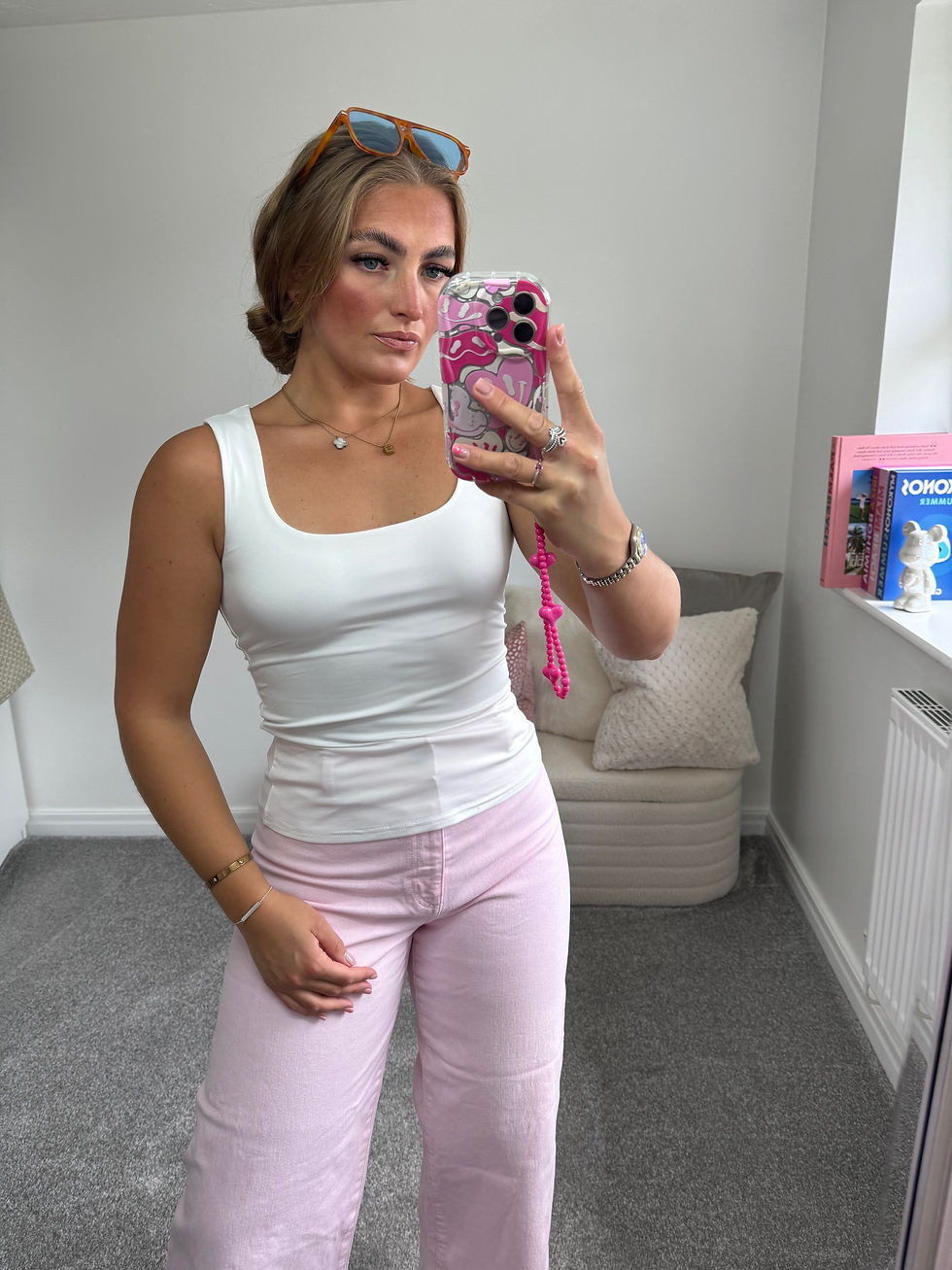 Thumbnail: ZARA Cami Top in White