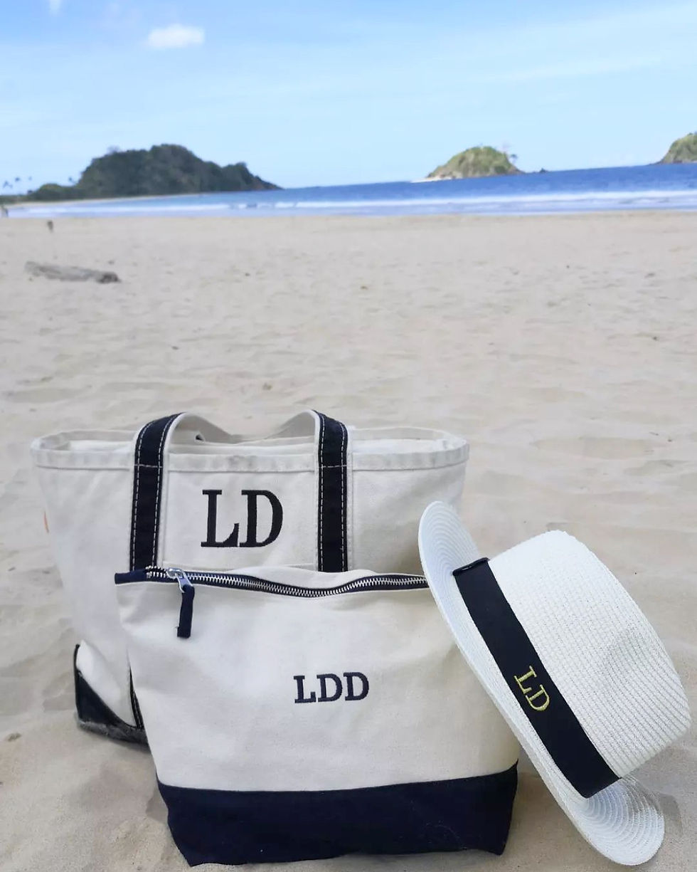 Thumbnail: Embroidered Personalised Accessory Bag