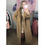 Thumbnail: Caramel Faux Fur Long Jacket