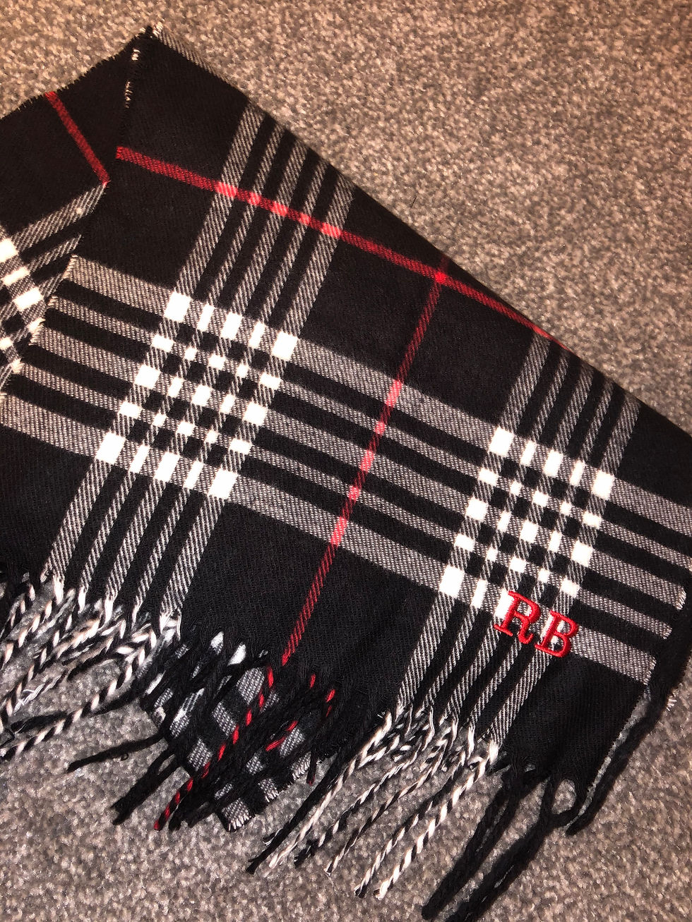 Thumbnail: PERSONALISED Tartan Scarfs