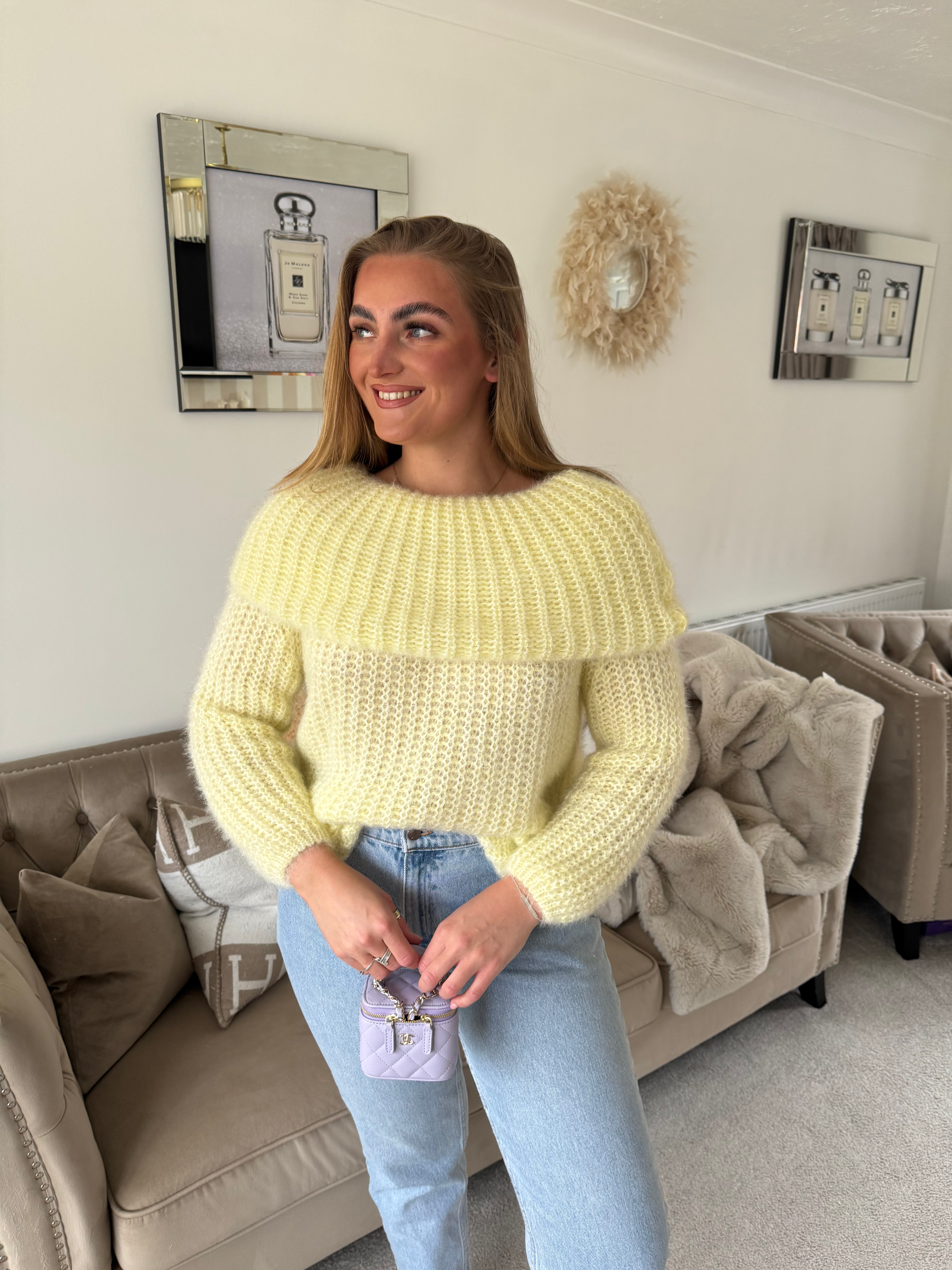 SALLY Knit in Yellow 