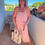 Thumbnail: Baby Pink Pleated Jumpsuit