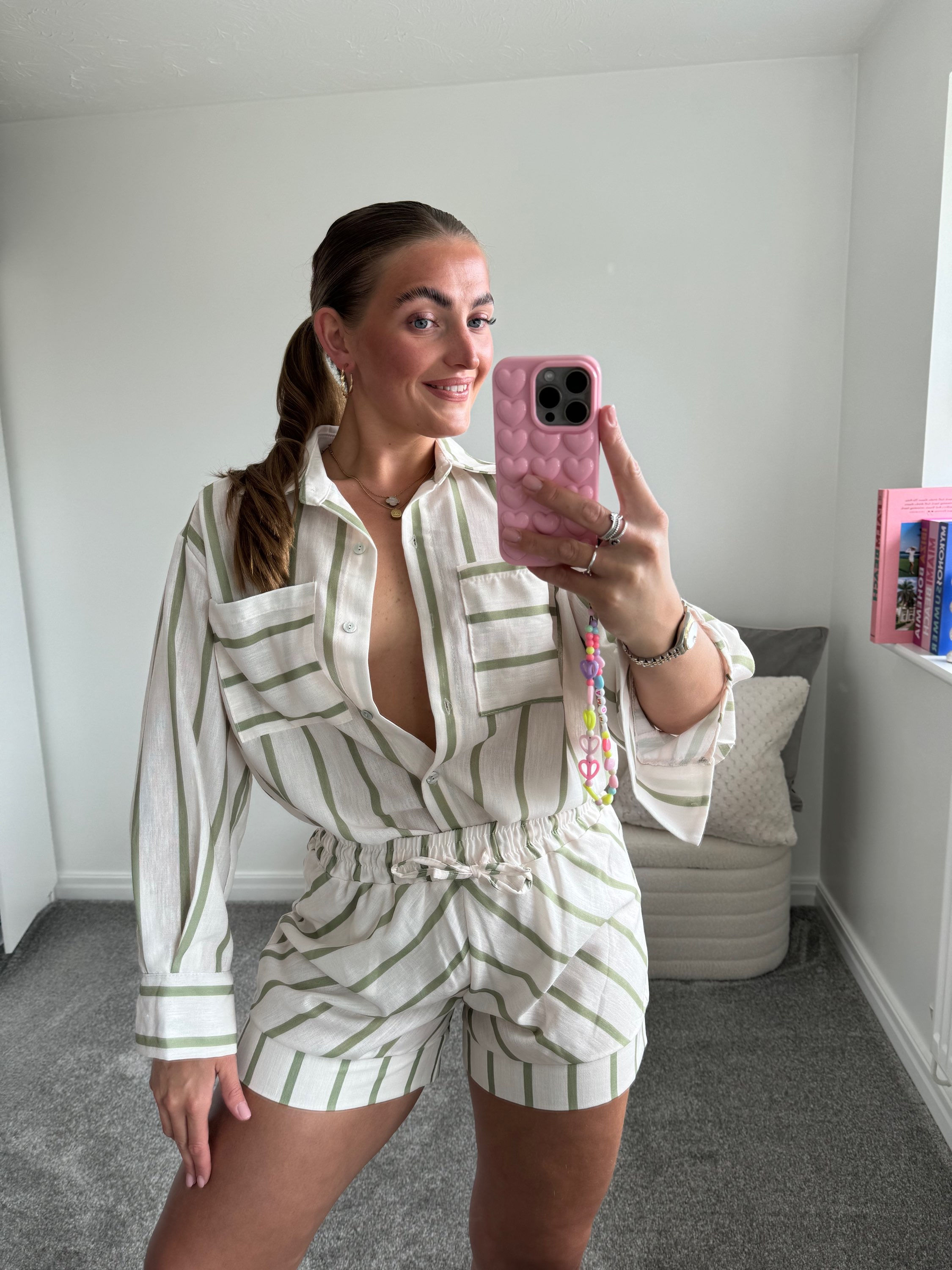 CAPRI Two Piece Set in Cream