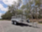 Thumbnail: 10 x 5 ft Flat Top Tipping Trailer 3.5 tonne (3,500kg)