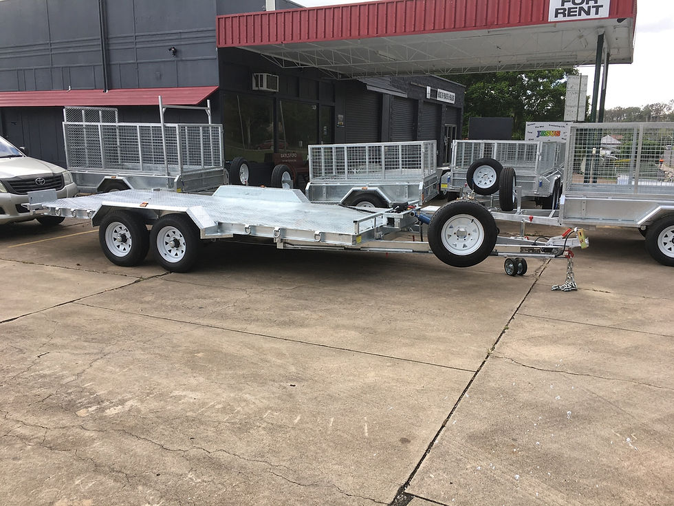Thumbnail: 4.4-ton Car and Machinery Hydraulic Tilting Rampless Trailer