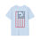 Thumbnail: Unisex Softstyle T-Shirt- Blue and Red Logo | 7 Color Options