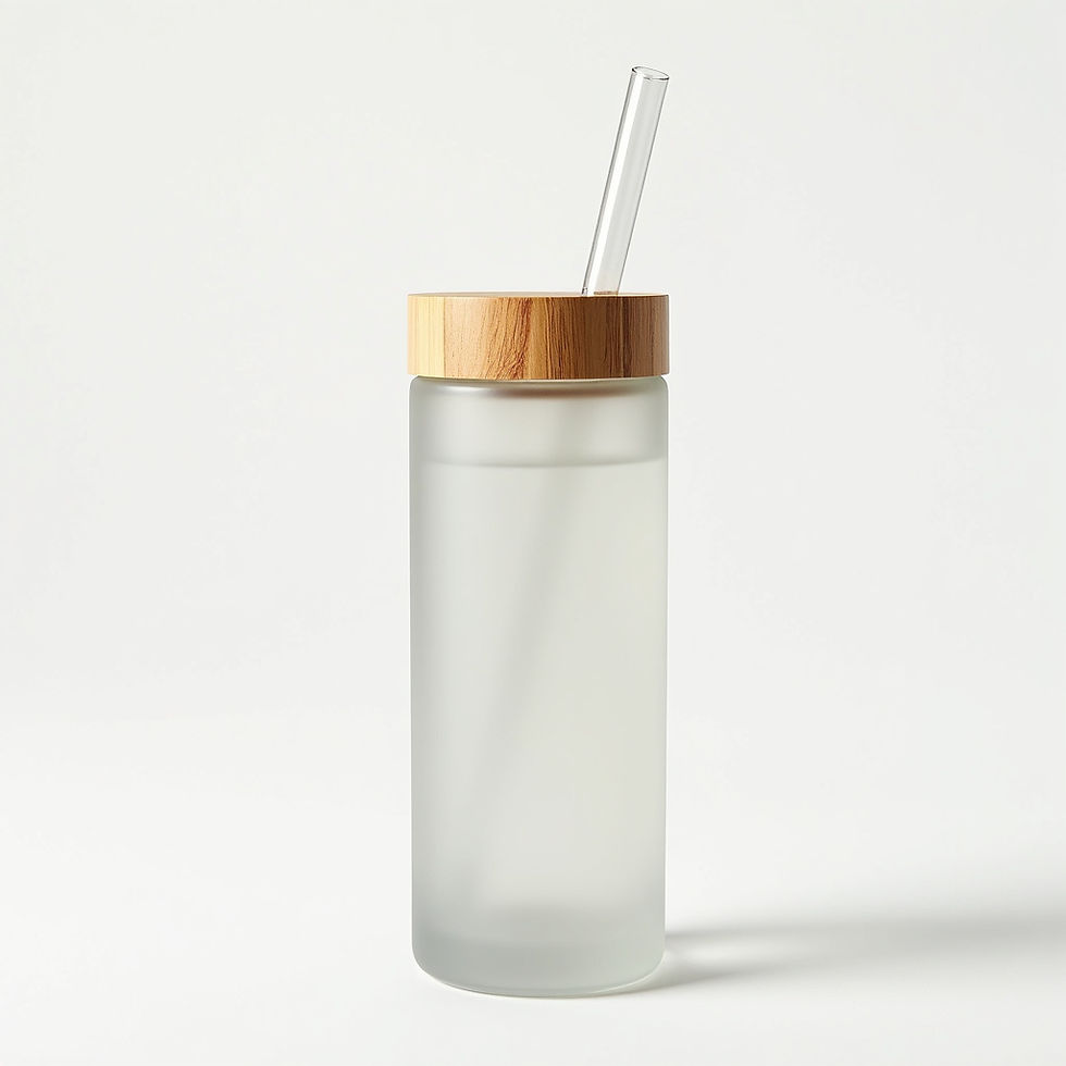 Frosted Glass Tumbler