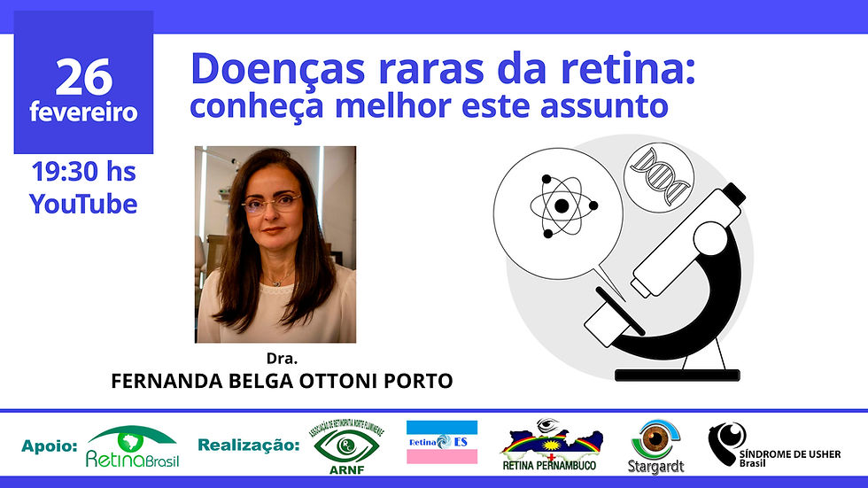 Doenças raras da retina: conheça melhor este assunto